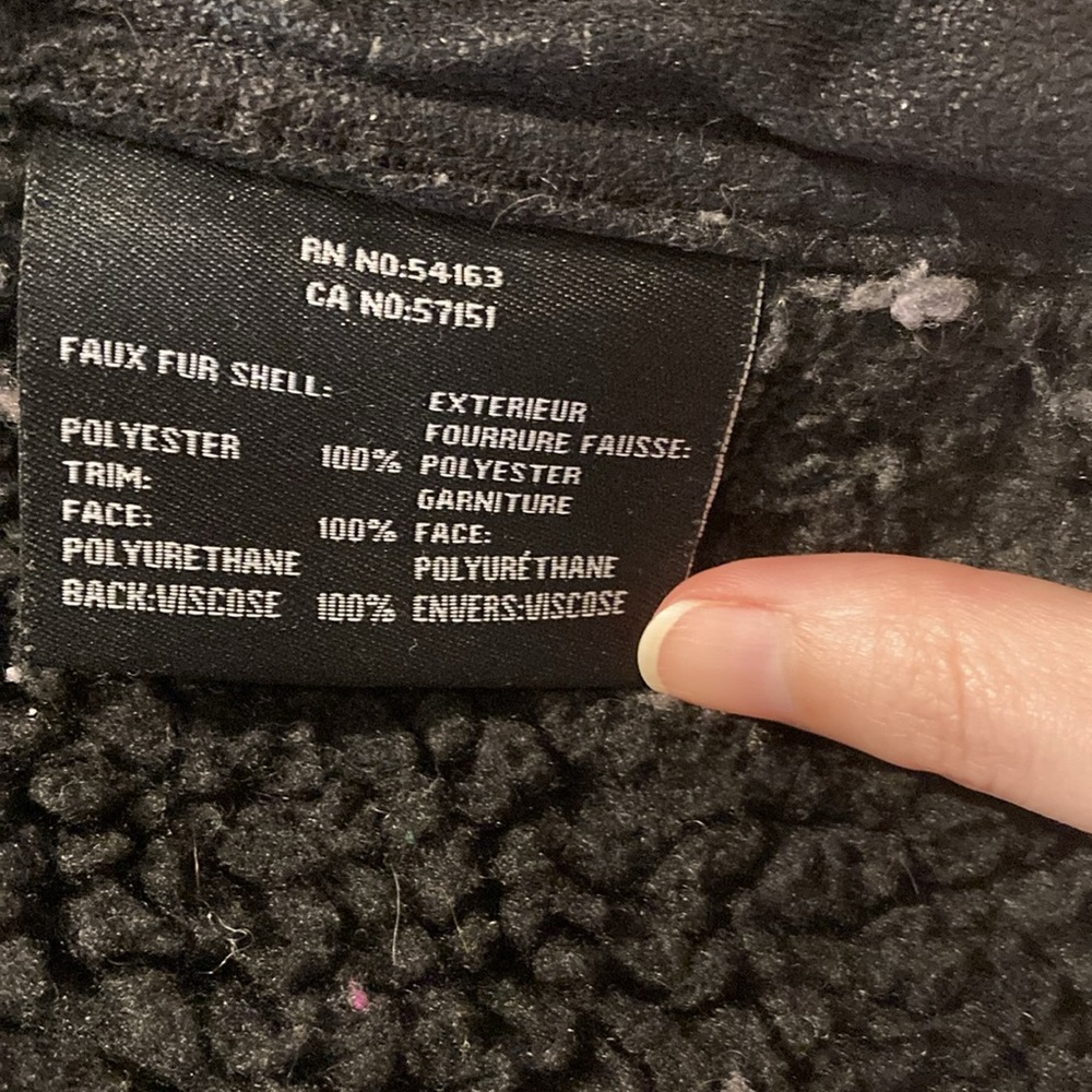 Faux Shearling Coat - image 5